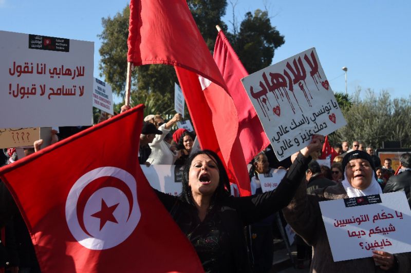 Les Tunisiens reprochent au pouvoir son attitude timorée face au terrorisme. D. R.